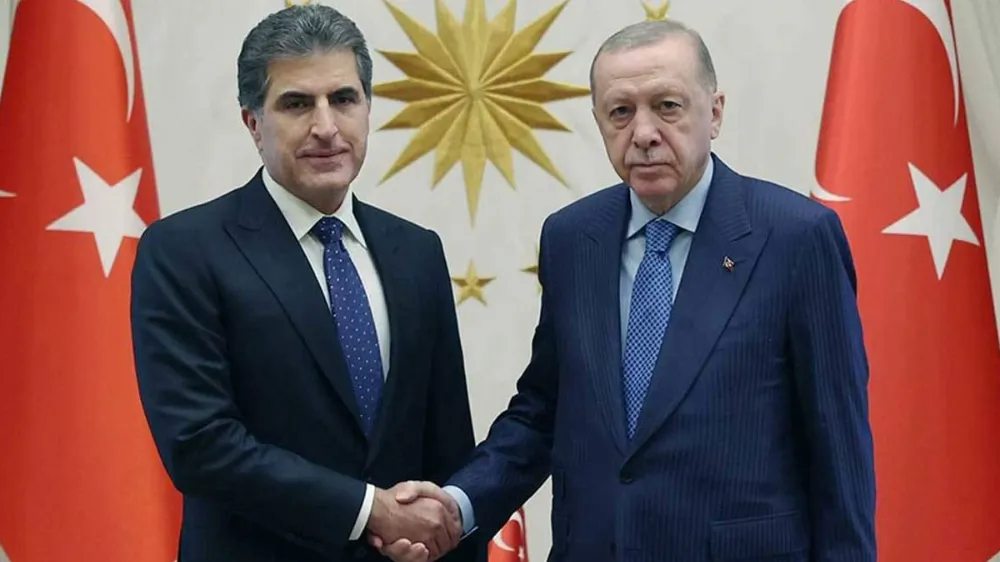 Neçirvan Barzani, Erdoğan