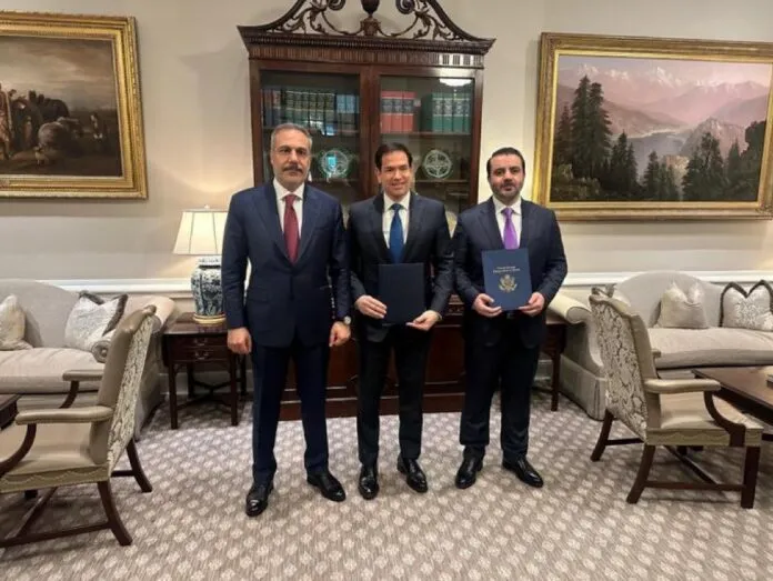 Fidan, Beyaz Saray’da Trump-Şara görüşmesine katıldı