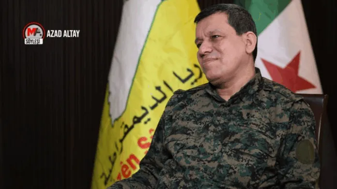 Mazlum Abdi’den Türkiye açıklamaları: “Öcalan’la temasımız oldu, İmralı’ya gitmeliyiz. Türkiye’ye neden gitmeyelim?”