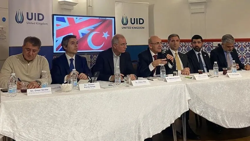 Hazine Bakanı Şimşek: İngiltere