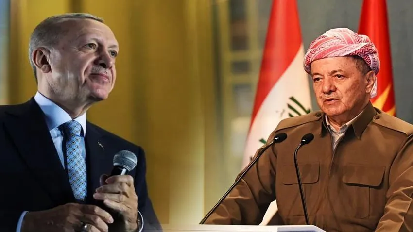 Bahçeli’yi hedef alan Barzani’ye Erdoğan’dan tepki