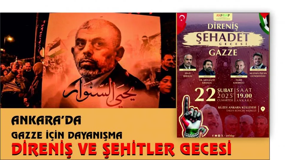 Ankara’da Şehitler Gecesi Düzenleniyor..
