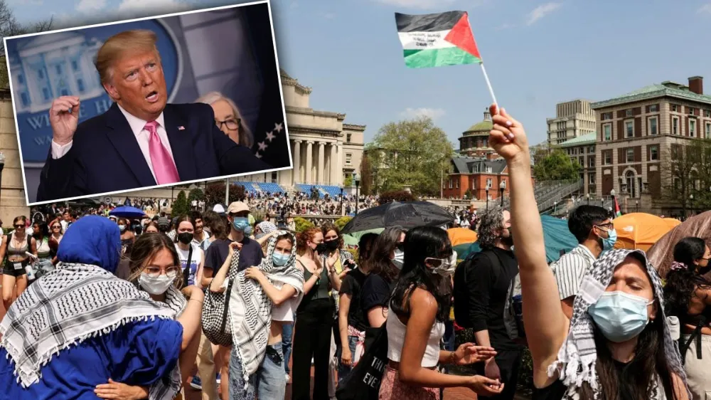 Trump Columbia Üniversitesi’ne kestiği cezayla mesaj veriyor: Ya İsrail’i desteklersiniz ya da ceza yersiniz