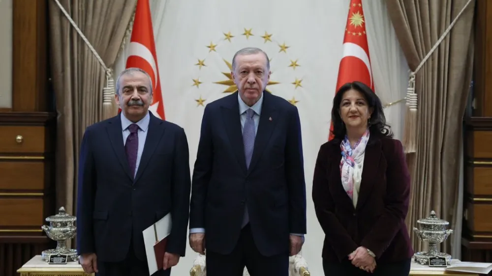 Erdoğan - İmralı Heyeti görüşmesi sonrası ilk açıklama: Çok daha umutluyuz