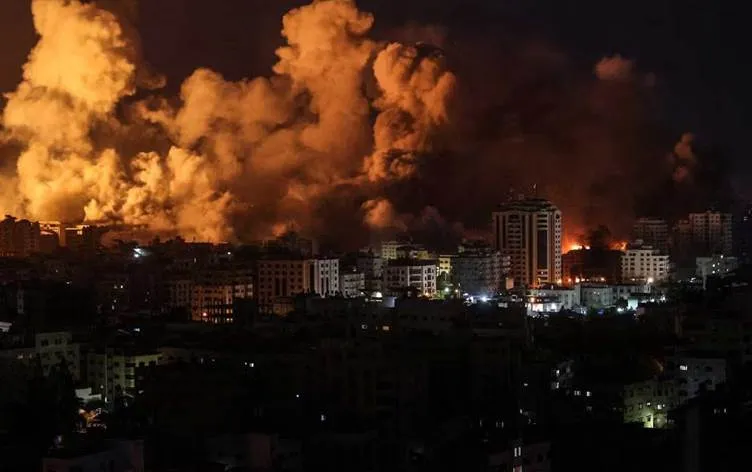 Dün gece İsrail hava saldırılarında 19 kişi hayatını kaybetti