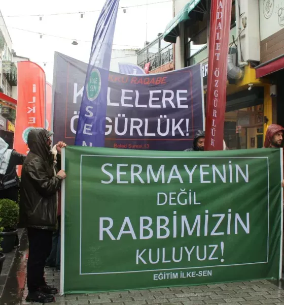 Üsküdar’da 1 Mayıs Yürüyüşü