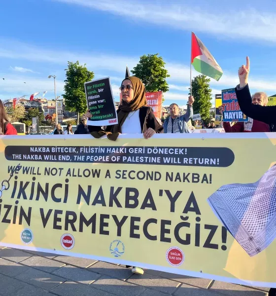 77. Yılında İstanbul’da Nakba Yürüyüşü: Dönünceye Kadar Direniş
