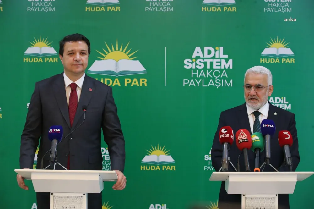 Saadet Partisi Genel Başkanı Arıkan, HÜDA PAR Genel Başkanı Yapıcıoğlu