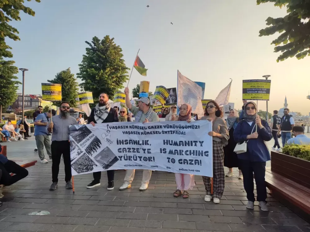İstanbul’dan Küresel Gazze Yürüyüşüne Destek: Halklar Yürüyor, İntifada Büyüyor!
