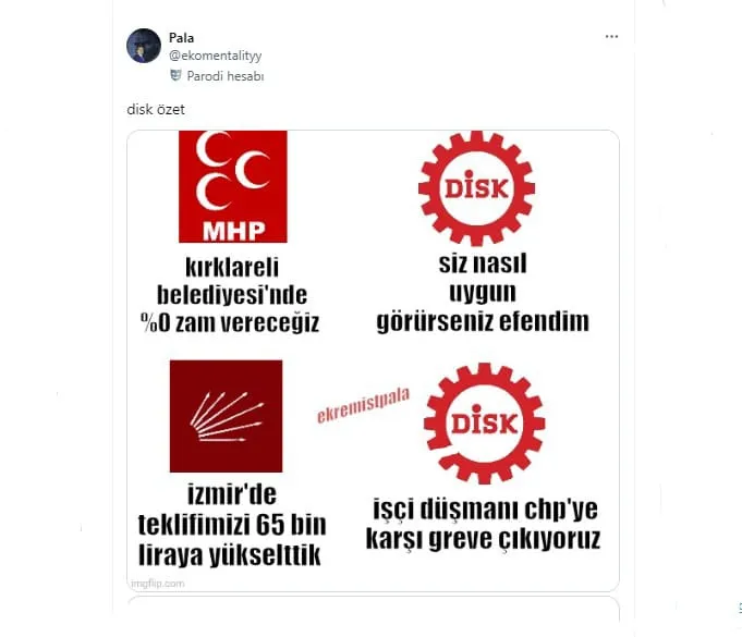 DİSK, “CHP’ye karşı kumpas”la suçlanmıştı: MHP’li Kırklareli Belediyesi’yle yüzde 0 zam anlaşması yalan çıktı