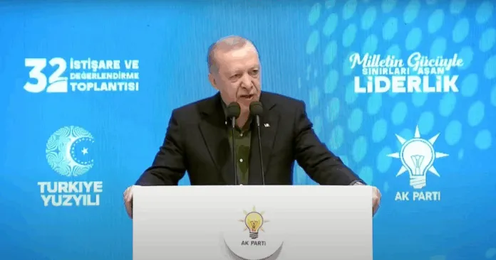 Erdoğan, “tarihi” diye duyurulan konuşmasına başladı: “47 yıllık parantez kapandı, şimdi oturup konuşacağız”