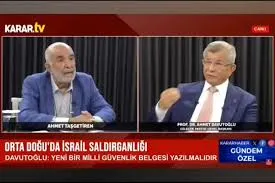 AHMET TAŞGETİREN’İN KARAR.TV’DE KONUĞU AHMET DAVUTOĞLU OLDU