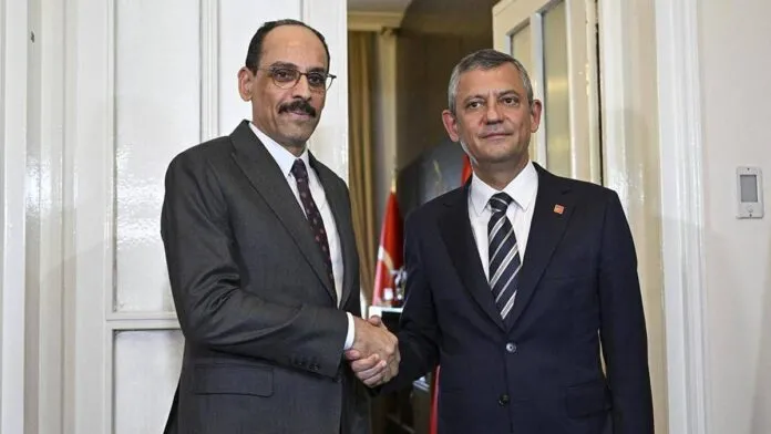 Numan Kurtulmuş ile İbrahim Kalın’dan Özgür Özel’e çözüm süreci ziyaretleri