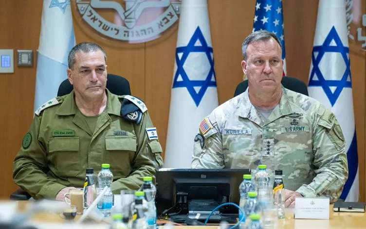 CENTCOM Komutanı Kurilla’dan İsrail Ordusuna ziyaret