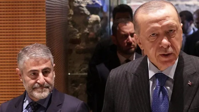 Erdoğan ile eski Bakan Nureddin Nebati arasında sürpriz 
