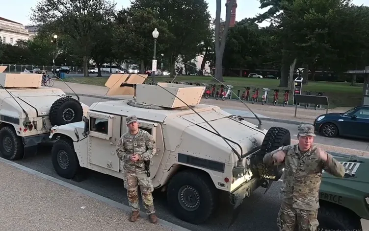ABD Ulusal Muhafızları Washington’a girdi