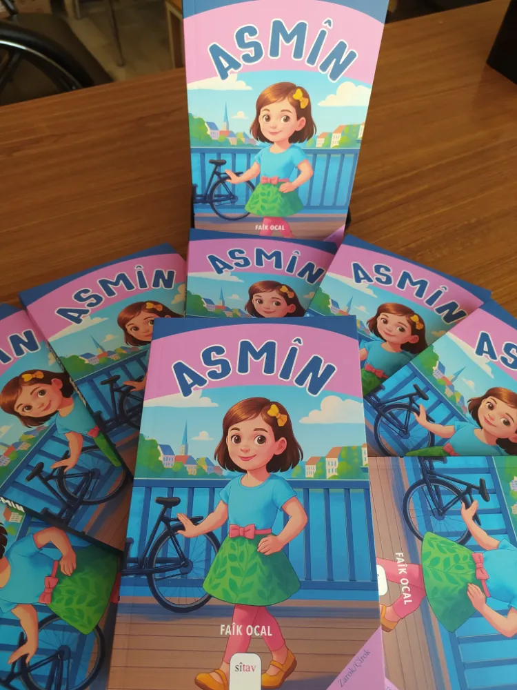 “ASMİN” ADLI KÜRTÇE ÇOCUK HİKÂYELERİ KİTABI ÇIKTI!