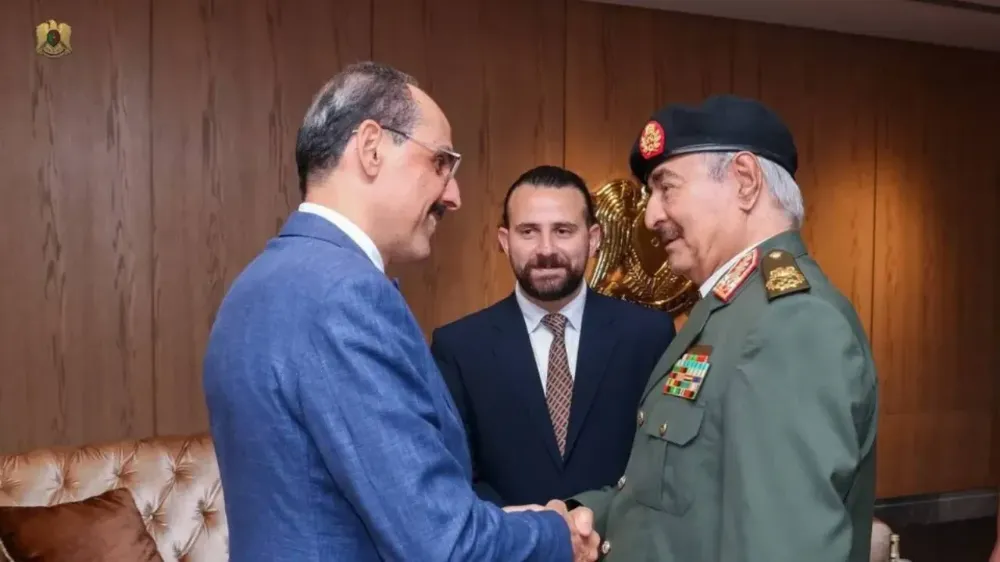 İbrahim Kalın, Hafter ile görüştü