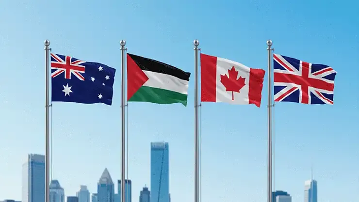 Tarihi karar: Birleşik Krallık Kanada ve Avustralya eşzamanlı olarak Filistin Devleti’ni tanıdı