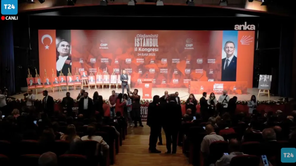 Mahkemenin durdurulmasını istediği CHP İl Kongresi başladı, icra memurları durdurmaya geldi!